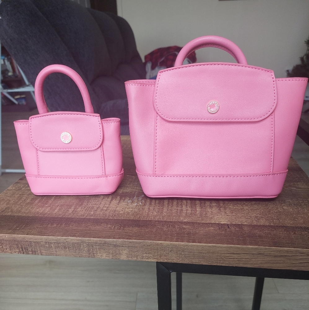 Pink Handbag Set